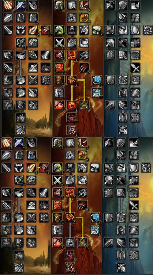 各版本魔兽战士技能分析：职业技能深度解读