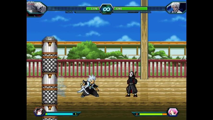 死神VS火影1.9:超燃格斗体验,带你热血开战