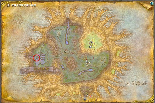 暴风城去瓦斯琪尔的传送门在哪？位置坐标分享！