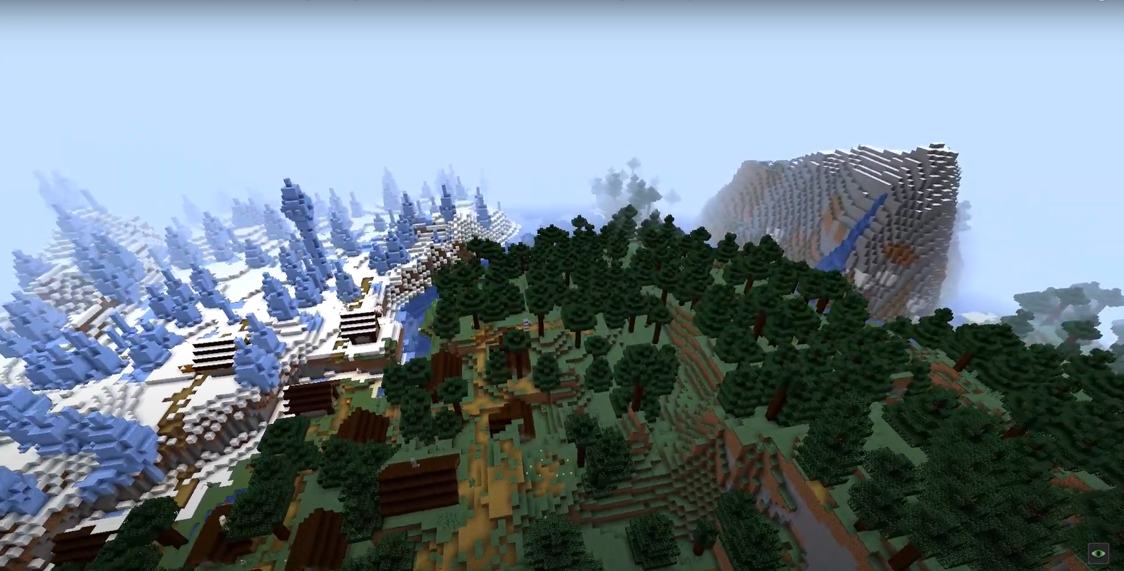 我的世界村庄位置：地图、指令、河流寻村攻略