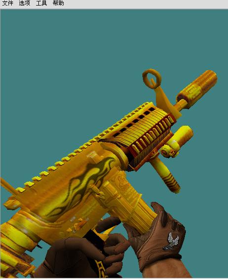 M4A1 X黄金版评测：与普通版有何区别？