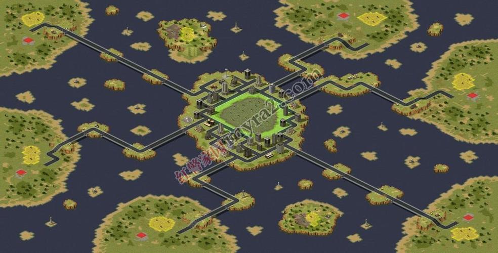 红警2尤里的复仇:海战地图推荐及玩法详解