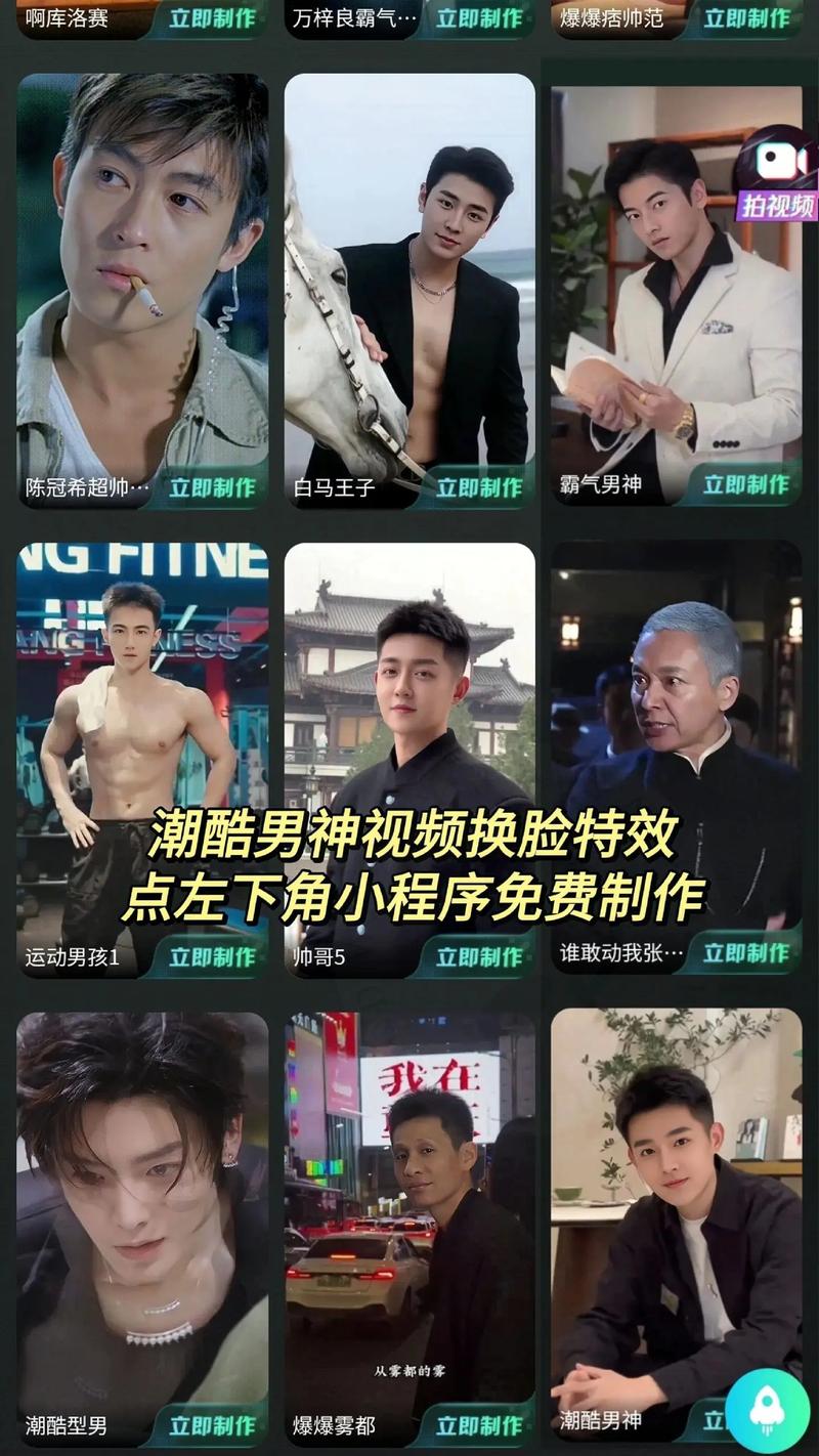 AI换脸综艺绅士游戏：明星换脸，快乐翻倍！