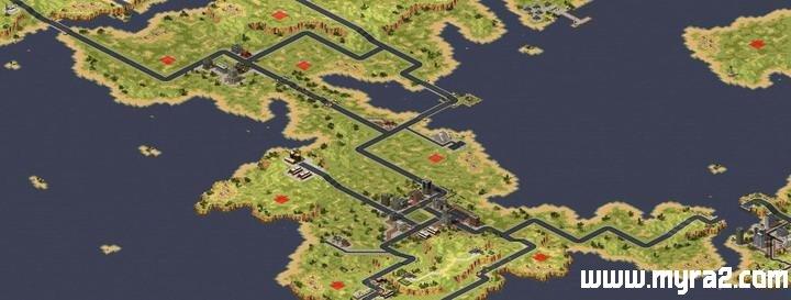 红警2尤里复仇海战地图：超强AI等你挑战