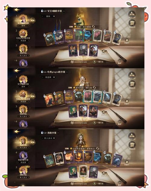 哈利波特卡组大全:各种强力卡组分享,助你赢得胜利