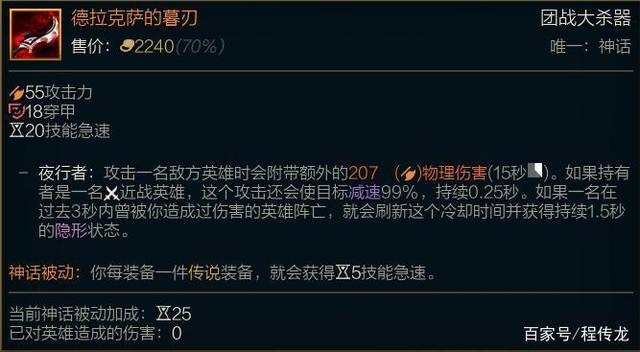 英雄联盟血色之刃：单带神器还是鸡肋装备？