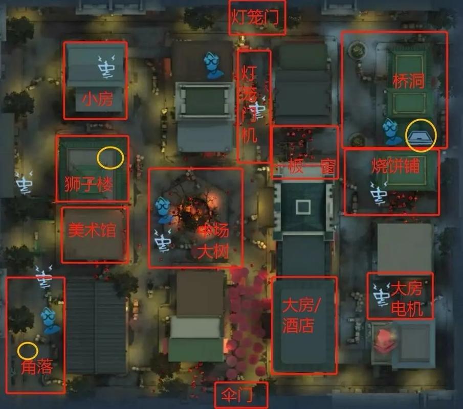第五人格地图：实用地图攻略，助你轻松逃脱追捕