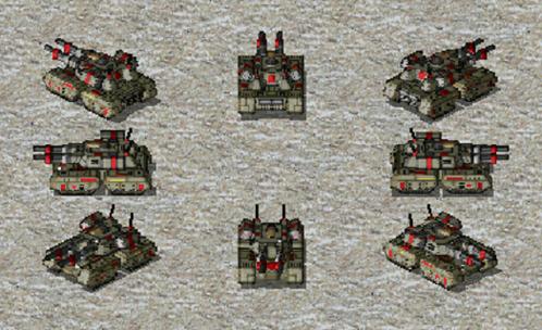 红警2猛犸坦克详解:最强坦克深度解析