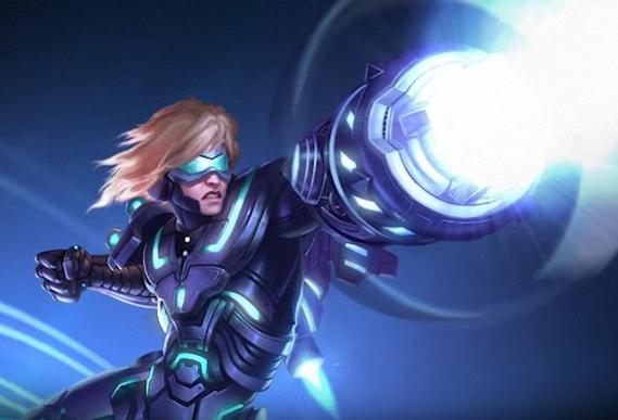 英雄联盟EZ未来战士：高科技感皮肤，体验超强输出快感！