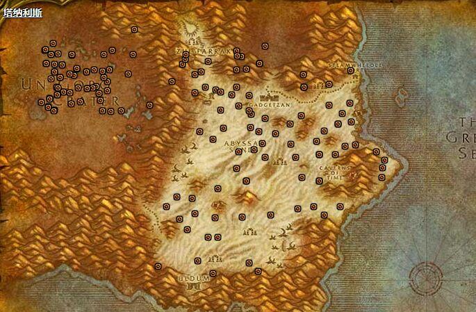 荒芜之地矿点位置及矿物种类，新手玩家必看攻略