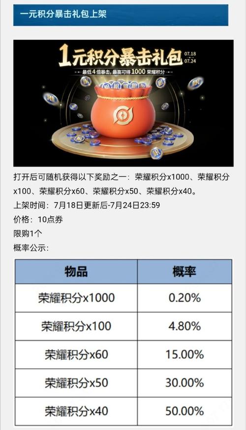 王者荣耀神秘商店活动开启时间及折扣预测