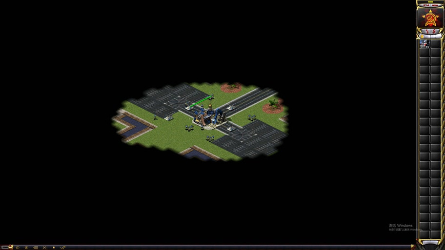 红警2猪猡湾地图：科技共享模式多人对战