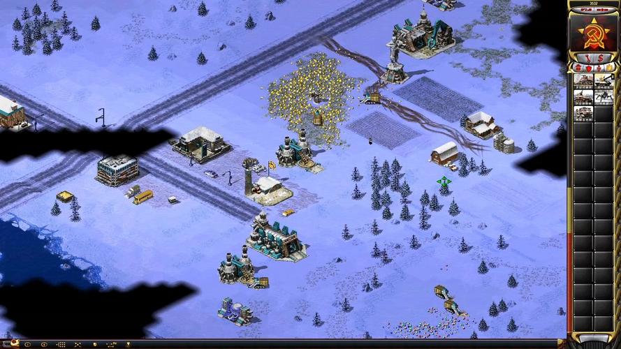 红警2猪猡湾地图：科技共享模式多人对战