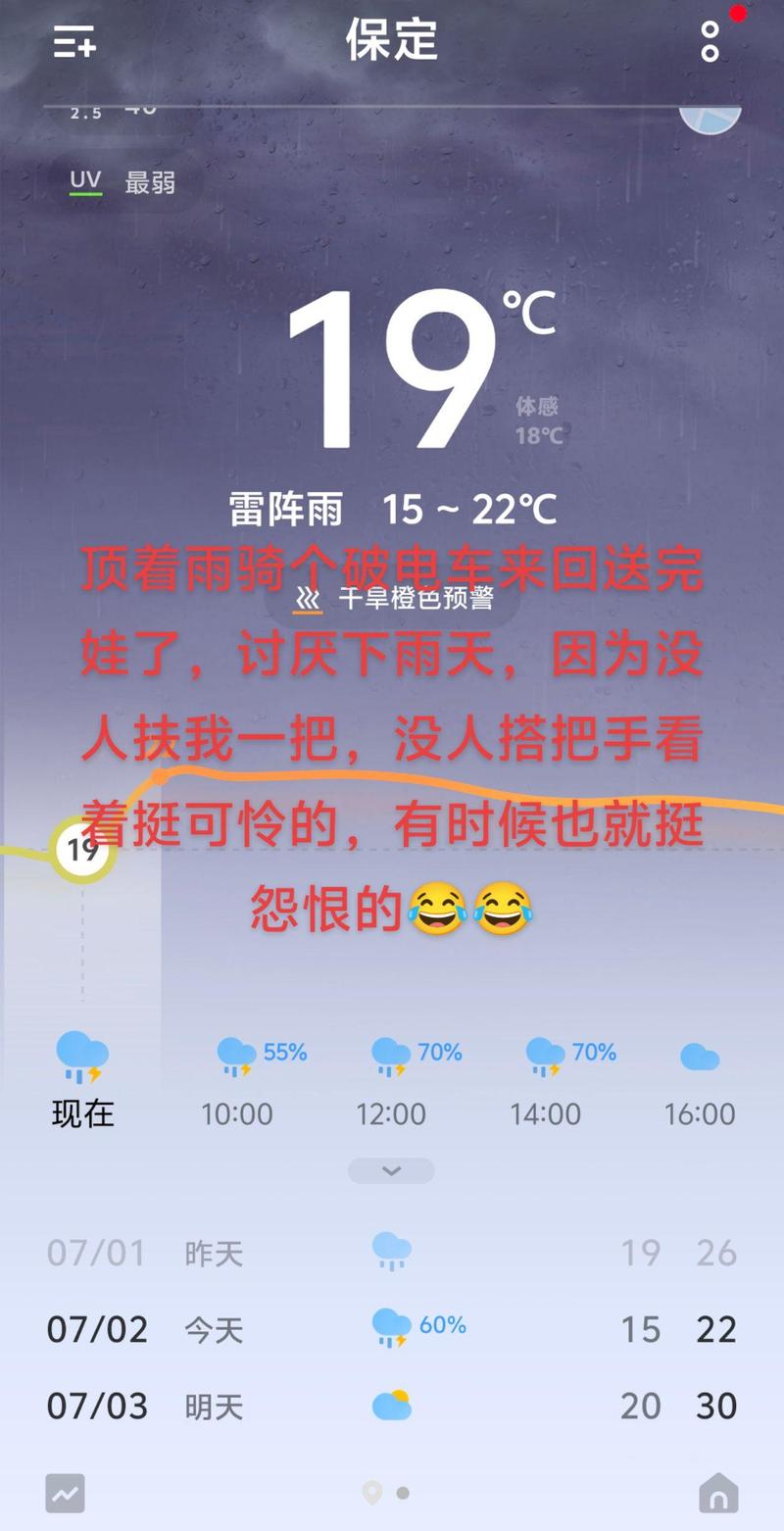 手机必备!雨季最新版本1.6.14:天气信息一手掌握
