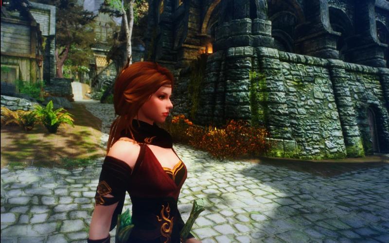 如何在上古卷轴5中扮演杨过?