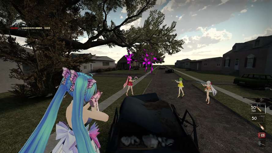 玩转少女的求生之路2最新版本：魔法少女的战斗