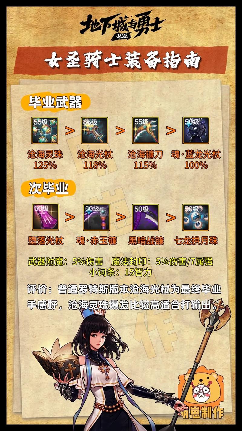 地下城女骑士游戏攻略：零氪玩家也能成为大神