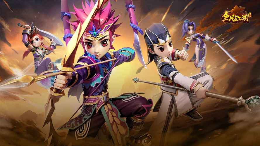 卡哇伊3杨过游戏体验:萌系画风下的武侠世界