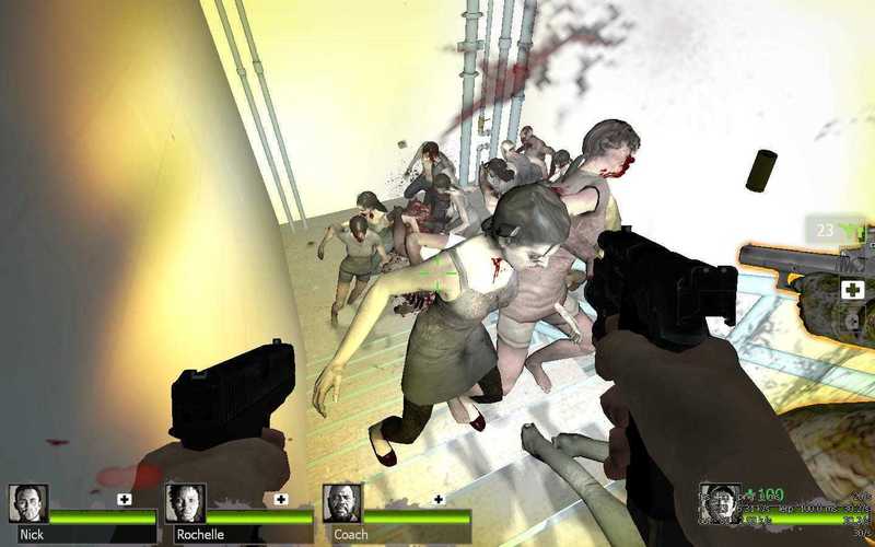 安卓手机玩少女的求生之路2汉化版,超刺激求生体验