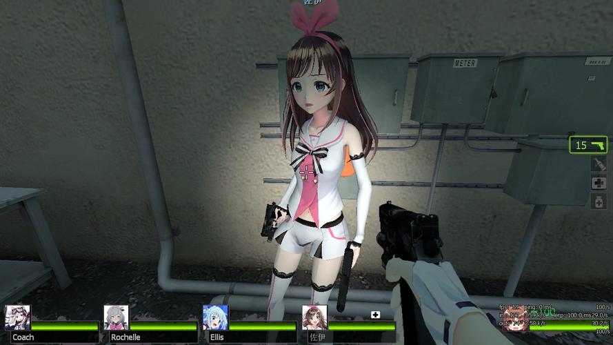 安卓手机玩少女的求生之路2汉化版,超刺激求生体验